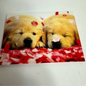 6 Avanti Greeting cards - puppy dogs confetti 
Holiday: Valentine’s Day